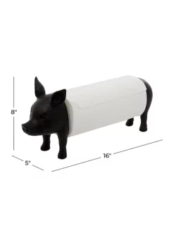 Flash Sale 🎁 Farmhouse Polystone Paper Towel Holder by Monroe Lane 😀 -Monroe Lane Sales Belk 3540