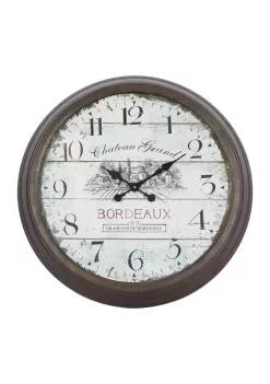 Promo π€© Vintage Metal Wall Clock by Monroe Lane π