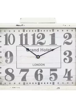 Best deal 🔥 Vintage Metal Wall Clock by Monroe Lane ⭐ -Monroe Lane Sales Belk 3559