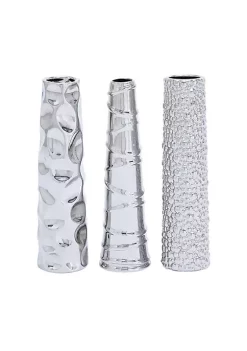 Best Sale 🎉 Glam Ceramic Vase - Set of 3 by Monroe Lane 🎁