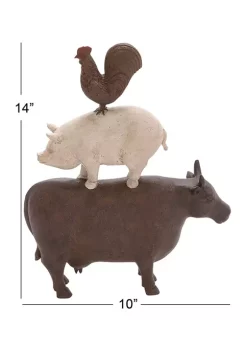 Best reviews of 🎁 Farmhouse Polystone Sculpture by Monroe Lane 🔥 -Monroe Lane Sales Belk 3611