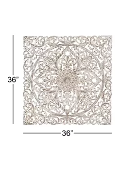 Flash Sale 🎉 Traditional Wood Wall Decor by Monroe Lane ⭐ -Monroe Lane Sales Belk 3642