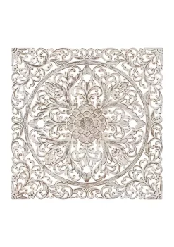 Flash Sale 🎉 Traditional Wood Wall Decor by Monroe Lane ⭐ -Monroe Lane Sales Belk 3643