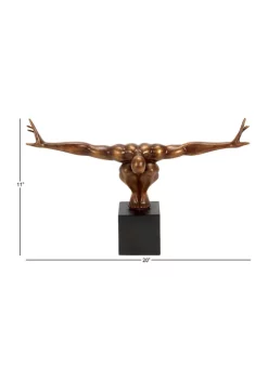 Cheap 😀 Traditional Polystone Sculpture by Monroe Lane ✔️ -Monroe Lane Sales Belk 3660