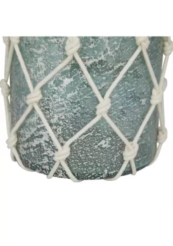 Best Pirce 👏 Coastal Glass Candle Lantern by Monroe Lane 😀 -Monroe Lane Sales Belk 3670