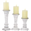Cheapest 🔔 Country Cottage Wood Candle Holder - Set of 3 by Monroe Lane 💯