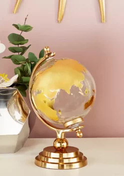 New 🛒 Traditional Aluminum Globe by Monroe Lane 🎉 -Monroe Lane Sales Belk 3708
