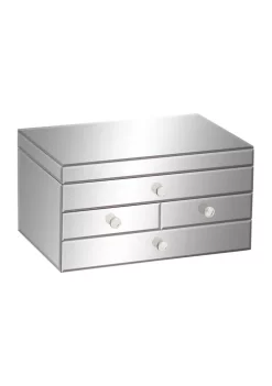 Brand new ❤️ Glam Glass Jewelry Box by Monroe Lane 💯 -Monroe Lane Sales Belk 3722