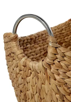 Best deal 🎉 Contemporary Seagrass Storage Basket - Set of 4 by Monroe Lane 🎉 -Monroe Lane Sales Belk 3733