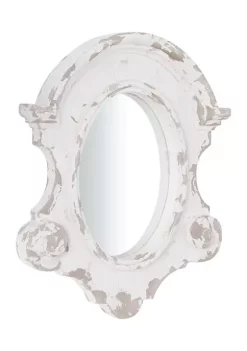 Deals 🔔 Vintage Fiberglass Wall Mirror by Monroe Lane 🛒 -Monroe Lane Sales Belk 3749