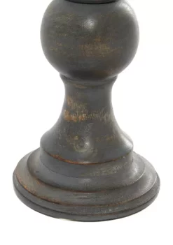 Flash Sale 🔔 Traditional Wood Candle Holder - Set of 3 by Monroe Lane 😀 -Monroe Lane Sales Belk 3754