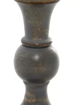 Flash Sale 🔔 Traditional Wood Candle Holder - Set of 3 by Monroe Lane 😀 -Monroe Lane Sales Belk 3755