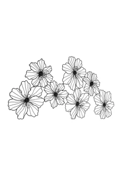 Wholesale 🔔 Modern Metal Wall Decor by Monroe Lane ✨ -Monroe Lane Sales Belk 3768