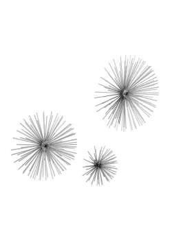 Top 10 ✔️ Contemporary Metal Wall Decor - Set of 3 by Monroe Lane 🌟