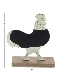 Cheap ❤️ Metal Farmhouse Sculpture - Rooster by Monroe Lane 🥰 -Monroe Lane Sales Belk 3821