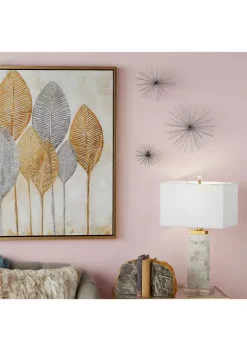 Top 10 ✔️ Contemporary Metal Wall Decor - Set of 3 by Monroe Lane 🌟 -Monroe Lane Sales Belk 383