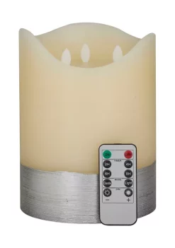 New 🔔 Traditional Wax Flameless Candle by Monroe Lane 😉 -Monroe Lane Sales Belk 3834