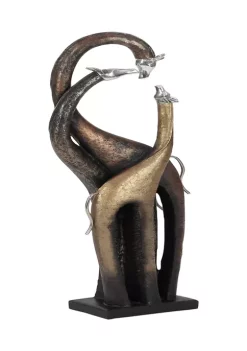 Best Sale 🎁 Eclectic Polystone Sculpture by Monroe Lane 🎁 -Monroe Lane Sales Belk 3843