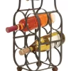 Flash Sale 🌟 Rustic Metal Wine Rack by Monroe Lane ⌛