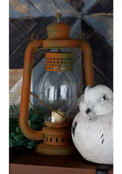 New 😀 Iron Rustic Lantern Set of 2 by Monroe Lane 🎁 -Monroe Lane Sales Belk 3900