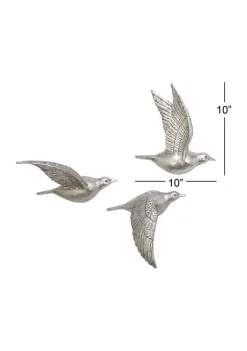 Promo 🔥 Coastal Resin Wall Decor - Set of 3 by Monroe Lane ✨ -Monroe Lane Sales Belk 3909