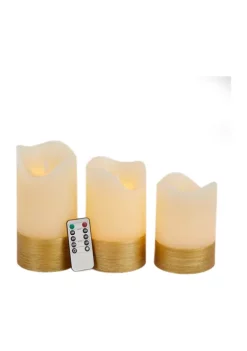 Best Pirce 🧨 Traditional Wax Flameless Candle - Set of 3 by Monroe Lane ❤️ 13 Best Pirce 🧨 Traditional Wax Flameless Candle - Set of 3 by Monroe Lane ❤️ -Monroe Lane Sales Belk 393