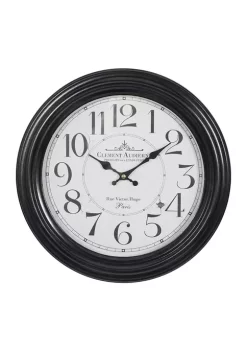 Wholesale 🔥 Farmhouse Metal Wall Clock by Monroe Lane 😍