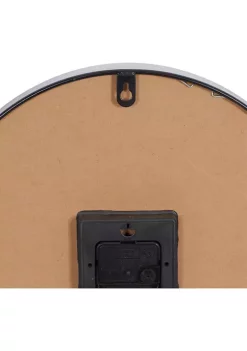 Wholesale 🔥 Farmhouse Metal Wall Clock by Monroe Lane 😍 -Monroe Lane Sales Belk 399