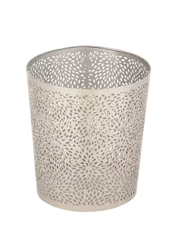 Discount 👏 Glam Metal Small Waste Bin by Monroe Lane 😀 -Monroe Lane Sales Belk 4003