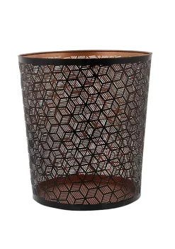 Discount 👏 Glam Metal Small Waste Bin by Monroe Lane 😀 -Monroe Lane Sales Belk 4005