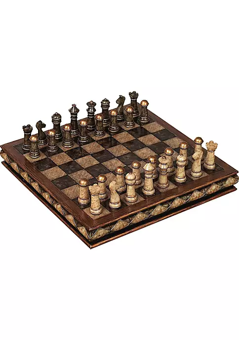 Outlet ✔️ Traditional Polystone Game Set by Monroe Lane ✨ 1 Outlet ✔️ Traditional Polystone Game Set by Monroe Lane ✨