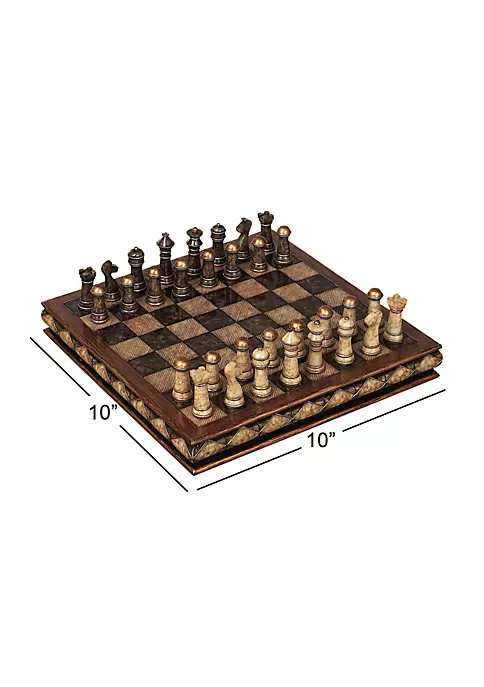 Outlet ✔️ Traditional Polystone Game Set by Monroe Lane ✨ 4 Outlet ✔️ Traditional Polystone Game Set by Monroe Lane ✨ - Image 4