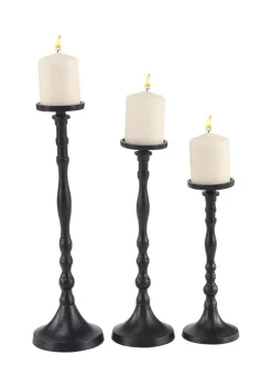 Best deal 🎉 Iron Industrial Candle Holder Set of 3 by Monroe Lane ❤️