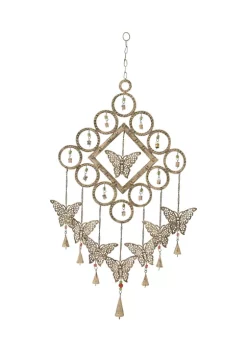 Wholesale 🎉 Eclectic Metal Windchime by Monroe Lane 🛒