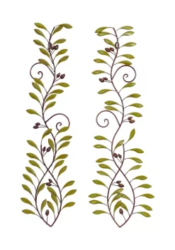 Best Pirce ⌛ Traditional Metal Wall Decor - Set of 2 by Monroe Lane 🎉