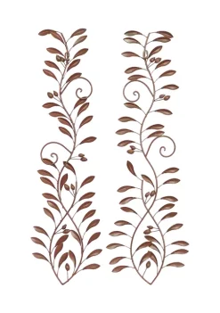 Best Pirce ⌛ Traditional Metal Wall Decor - Set of 2 by Monroe Lane 🎉 -Monroe Lane Sales Belk 4114