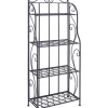 Outlet ❤️ Traditional Metal Bakers Rack by Monroe Lane 🔔