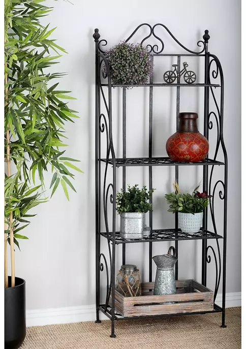 Outlet ❤️ Traditional Metal Bakers Rack by Monroe Lane 🔔 2 Outlet ❤️ Traditional Metal Bakers Rack by Monroe Lane 🔔 - Image 2