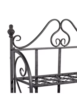 Outlet ❤️ Traditional Metal Bakers Rack by Monroe Lane 🔔 8 Outlet ❤️ Traditional Metal Bakers Rack by Monroe Lane 🔔 -Monroe Lane Sales Belk 4137