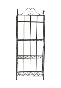 Outlet ❤️ Traditional Metal Bakers Rack by Monroe Lane 🔔 10 Outlet ❤️ Traditional Metal Bakers Rack by Monroe Lane 🔔 -Monroe Lane Sales Belk 4139