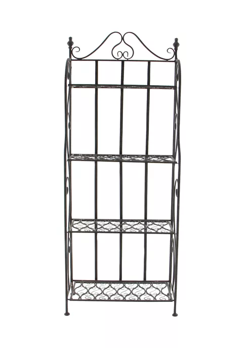 Outlet ❤️ Traditional Metal Bakers Rack by Monroe Lane 🔔 5 Outlet ❤️ Traditional Metal Bakers Rack by Monroe Lane 🔔 - Image 5