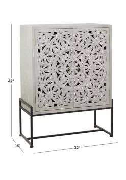 New ✔️ Traditional Wood Cabinet by Monroe Lane 😍 -Monroe Lane Sales Belk 4183