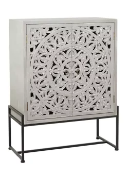 New ✔️ Traditional Wood Cabinet by Monroe Lane 😍 -Monroe Lane Sales Belk 4185