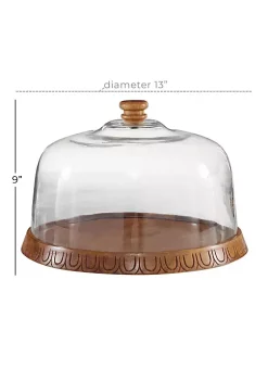 Best Pirce ❤️ Traditional Wood Cake Stand by Monroe Lane ⌛ -Monroe Lane Sales Belk 4194