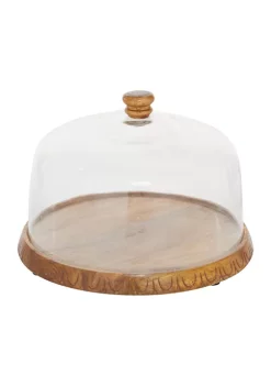 Best Pirce ❤️ Traditional Wood Cake Stand by Monroe Lane ⌛ -Monroe Lane Sales Belk 4195
