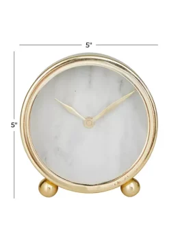 Coupon 🧨 Glam Stainless Steel Clock by Monroe Lane 😍 -Monroe Lane Sales Belk 4221
