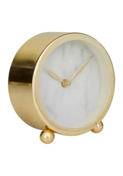 Coupon 🧨 Glam Stainless Steel Clock by Monroe Lane 😍 -Monroe Lane Sales Belk 4222