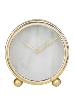 Coupon 🧨 Glam Stainless Steel Clock by Monroe Lane 😍 -Monroe Lane Sales Belk 4223