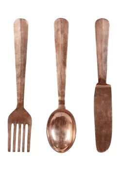 Buy 😍 Traditional Aluminum Wall Decor - Set of 3 by Monroe Lane 😉 -Monroe Lane Sales Belk 4259