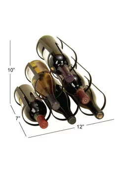 Deals 🛒 Industrial Metal Wine Rack by Monroe Lane 😀 -Monroe Lane Sales Belk 4273